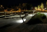 Wishbone LED BayView Benches in Invermere BC